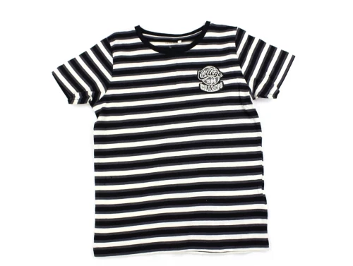 Name It black stribet t-shirt